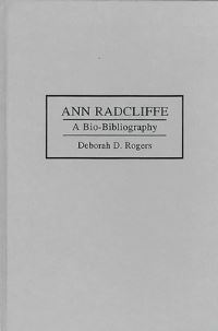 Book Cover for Ann Radcliffe by Deborah D Rogers