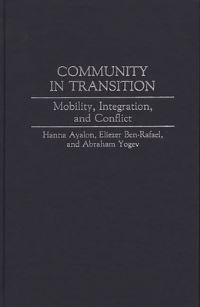 Book Cover for Community in Transition by Hanna Ayalon, Eliezer Ben Rafael, Abraham Yogev