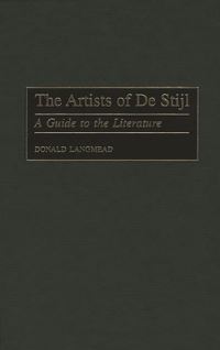 Book Cover for The Artists of De Stijl by Donald Langmead