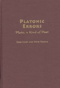 Book Cover for Platonic Errors by Gene Fendt, David Rozema