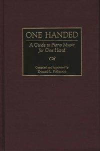 Book Cover for One Handed by Donald L Patterson