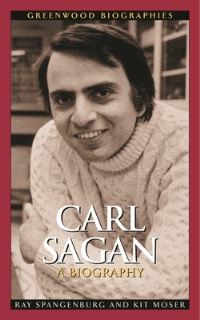 Book Cover for Carl Sagan by Ray Spangenburg, Diane Moser