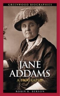 Book Cover for Jane Addams by Robin Kadison Berson