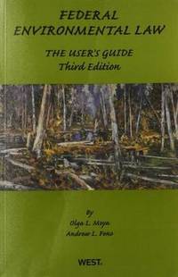 Book Cover for Federal Environmental Law by Olga L Moya, Andrew L Fono