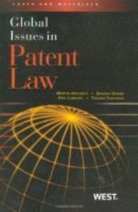 Book Cover for Global Issues in Patent Law by Martin J. Adelman