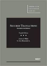 Book Cover for Secured Transactions by James J White, G Eric Brunstad
