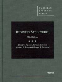 Book Cover for Business Structures by David G Epstein