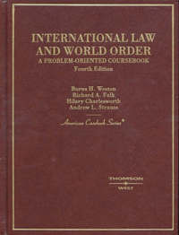 Book Cover for International Law and World Order by Burns H Weston, Richard A Falk, Hilary Charlesworth