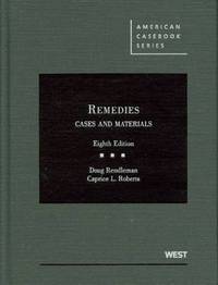 Book Cover for Remedies by Doug Rendleman, Caprice L Roberts