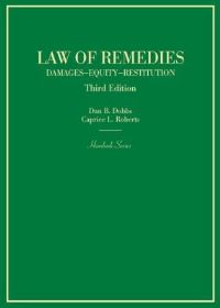 Book Cover for Law of Remedies by Dan B Dobbs, Caprice L Roberts