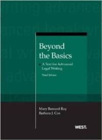 Book Cover for Beyond the Basics by Mary Barnard Ray, Barbara J. Cox