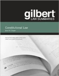 Book Cover for Gilbert Law Summaries on Constitutional Law by Jesse H Choper