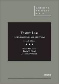 Book Cover for Family Law by Harry D Krause, Linda D Elrod, J Thomas Oldham