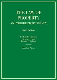 Book Cover for The Law of Property by Herbert Hovenkamp, Sheldon F Kurtz, Thomas P Gallanis