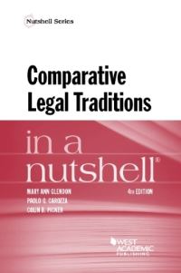 Book Cover for Comparative Legal Traditions in a Nutshell by Mary Ann Glendon, Paolo G Carozza, Colin Picker