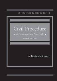 Book Cover for Civil Procedure by A Spencer