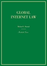 Book Cover for Global Internet Law by Michael Rustad