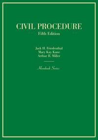 Book Cover for Civil Procedure by Jack H Friedenthal, Mary Kay Kane, Arthur R Miller