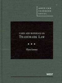 Book Cover for Cases and Materials on Trademark Law by Joseph Lunney