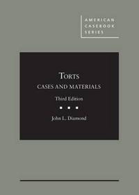 Book Cover for Torts by John L. Diamond