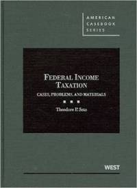 Book Cover for Federal Income Taxation by Theodore Seto