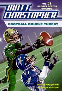 Book Cover for Football Double Threat by Stephanie True Peters