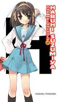 Book Cover for The Melancholy of Haruhi Suzumiya by Nagaru Tanigawa
