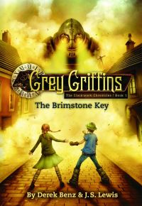 Book Cover for The Brimstone Key by Derek Benz, J S Lewis