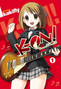 Book Cover for K-ON!. 1 by Kakifly, Hope Donovan