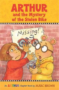 Book Cover for Arthur and the Mystery of the Stolen Bike by Marc Tolon Brown