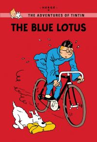 Book Cover for The Blue Lotus by Hergé