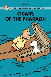 Book Cover for Cigars of the Pharaoh by Hergé, Stuart Tett