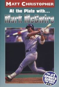 Book Cover for At the Plate With-- Mark McGwire by Matt Christopher