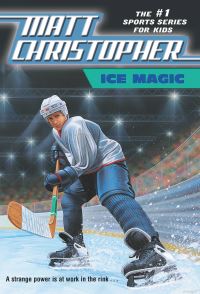 Book Cover for Ice Magic by Matt Christopher, Byron Goto