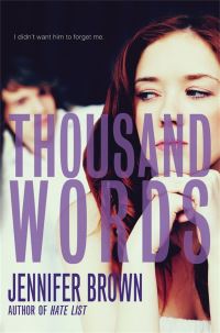 Book Cover for Thousand Words by Jennifer Brown