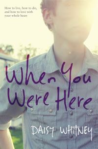 Book Cover for When You Were Here by Daisy Whitney