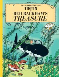 Book Cover for Red Rackham's Treasure by Hergé