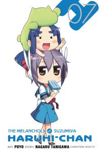 Book Cover for The Melancholy of Suzumiya Haruhi-Chan 7 by Nagaru Tanigawa, Noizi Ito