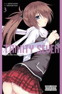 Book Cover for Trinity Seven Volume 3 by Kenji Saitou