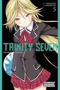 Book Cover for Trinity Seven Vol. 5 by Kenji Saitou