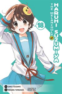Book Cover for The Melancholy of Haruhi Suzumiya. 18 by Nagaru Tanigawa, Noizi Ito