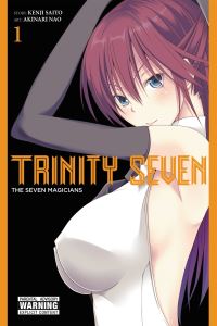 Book Cover for Trinity Seven Volume 1 by Kenji Saitou