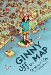 Book Cover for Ginny Off the Map by Caroline Hickey