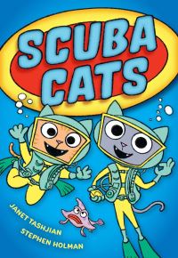 Book Cover for Scuba Cats by Janet Tashjian