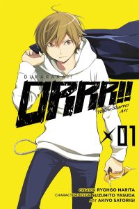 Book Cover for Durarara!!. Yellow Scarves Arc by Ryogo Narita, Suzuhito Yasuda