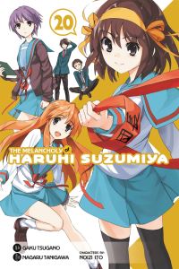 Book Cover for The Melancholy of Haruhi Suzumiya. 20 by Nagaru Tanigawa, Noizi Ito