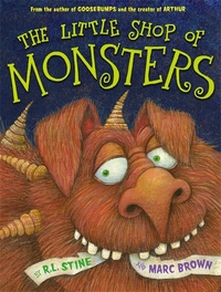 Book Cover for The Little Shop of Monsters by R L Stine