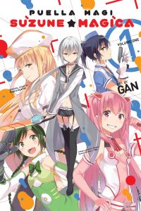 Book Cover for Puella Magi Suzune Magica. Volume 1 by GAN,   Magica Quartet Firm