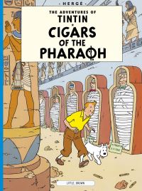 Book Cover for Cigars of the Pharoah by Hergé