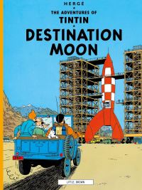 Book Cover for Destination Moon by Hergé